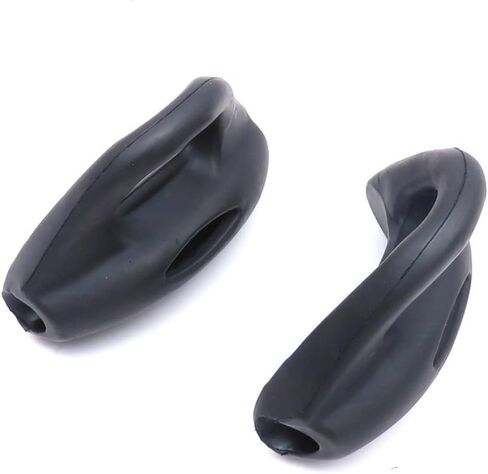 Ergonomic Diving Fins Heel Cups With Spring Heel Straps And Handle Holder Quick Release Buckle Anti Slip Rubber Flipper Accessories Compatible With Swim And Scuba Fins For 12Mm Spring Tube Black Set in Saudi Arabia