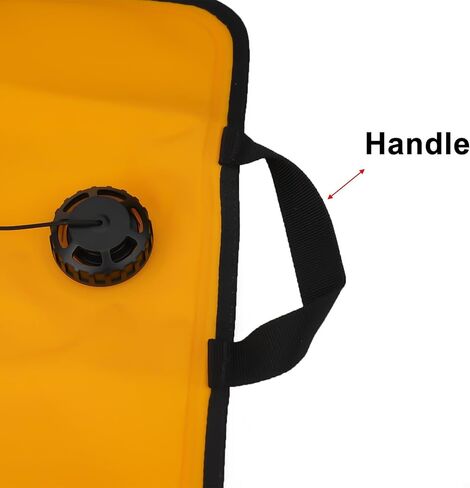 Nylon Scuba Diving Lift Bag With Pull Cord Dump Valve For Salvage Operations And Safe Ascent, 30lbs Buoyancy Gear in Kuwait