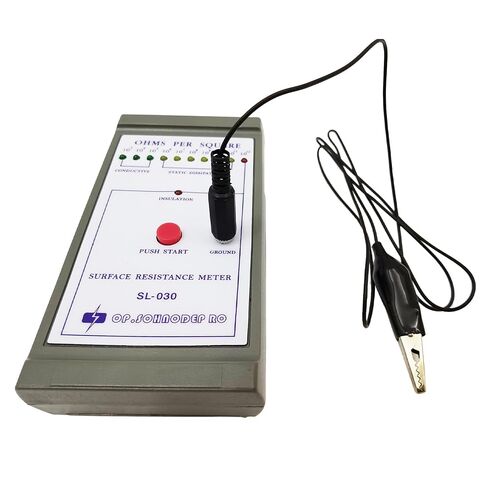 Portable Surface Resistance Meter ESD Surface Earth Resistivity Tester for Static Control Testing in Kuwait