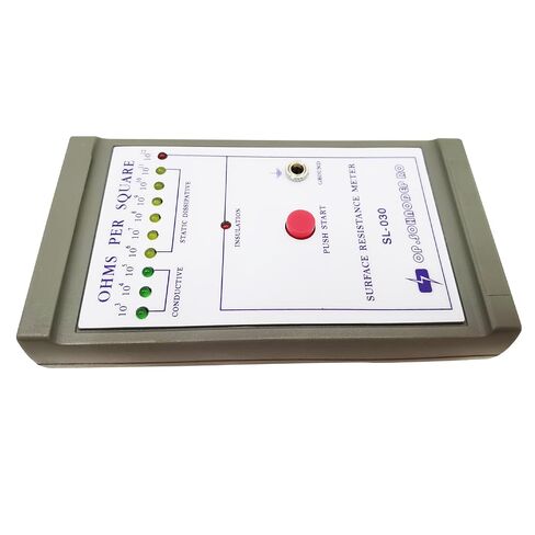 Portable Surface Resistance Meter ESD Surface Earth Resistivity Tester for Static Control Testing in Kuwait