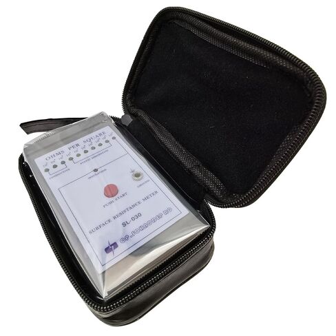 Portable Surface Resistance Meter ESD Surface Earth Resistivity Tester for Static Control Testing in Kuwait