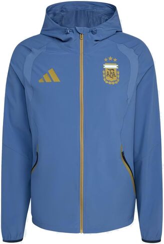 adidas Men's Argentina Tiro Travel Full Zip Windbreaker in Kuwait