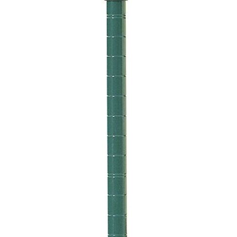 Commercial Epoxy Green Coated Wire Shelf Shelving Posts 74" - 4 Posts in Kuwait