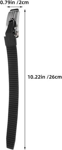 4 set Skate Buckle Straps for Inline & Roller Skates, Replacement Buckle Accessories Set with Fastening Clips and Screws, Fixing Straps for Shoes in Kuwait
