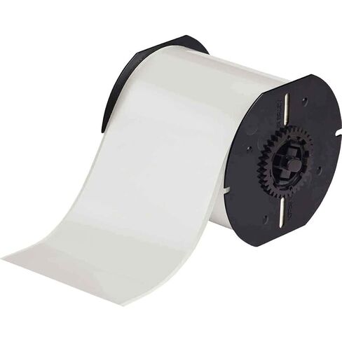 Brady B30C-4000-569-CL 100' Length x 4" Width, B-569 Hi-Performance Polyester, Clear BBP31 Low-Halide Tape in Kuwait