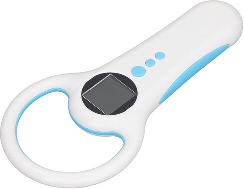 Pet Microchip Reader, Universal 134.2kHz 125kHz Scanner, Animal ID Tag Scanner with 500 Data Storage Rechargeable Handheld for Dog Cat Rabbit Pig in Kuwait