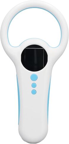 Pet Microchip Reader, Universal 134.2kHz 125kHz Scanner, Animal ID Tag Scanner with 500 Data Storage Rechargeable Handheld for Dog Cat Rabbit Pig in Kuwait