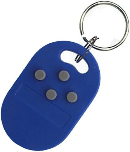RFID 5-in-1 Key Fob: 4x 125kHz EM ID + 1x 13.56MHz IC Tag, ABS Waterproof, 45x25mm for Access Control, Parking, Attendance in Kuwait