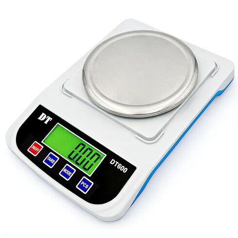 Digital Lab Scale 1000g x 0.01g High Precision Analytical Balance Electronic Scale, LCD Display and Counting for Laboratory Jewellery Kitchen Scientific in Kuwait