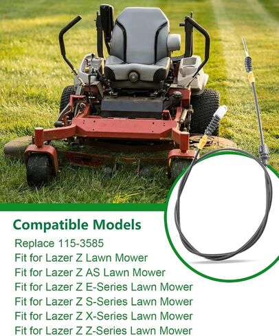كابل فرامل يد الجانب الأيسر مناسب لجزازات Exmark Lazer Z 115-3585 AS E S X Z in Kuwait