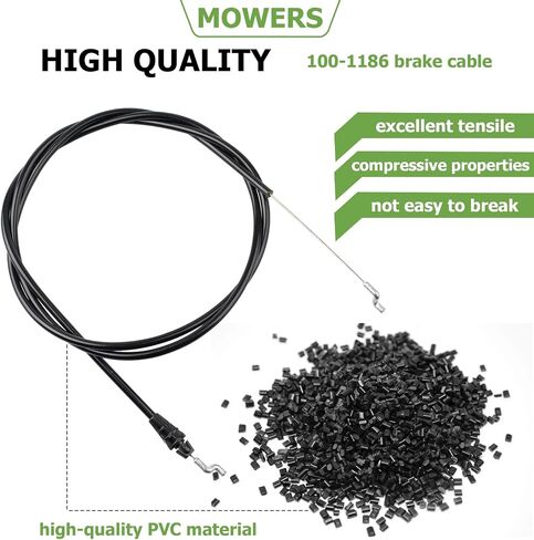100-1186 Brake Cable Compatible with Toro Lawn Mower,1001186 in Kuwait
