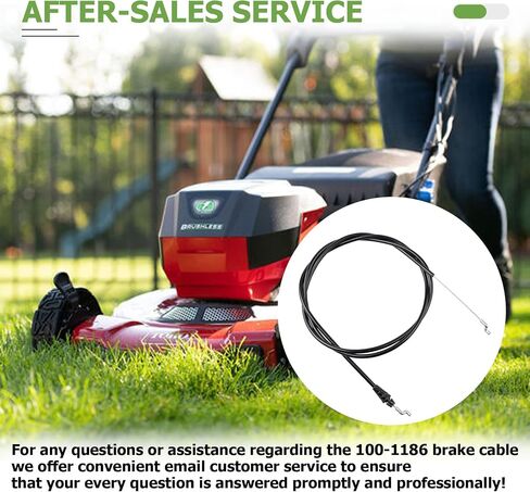 100-1186 Brake Cable Compatible with Toro Lawn Mower,1001186 in Kuwait