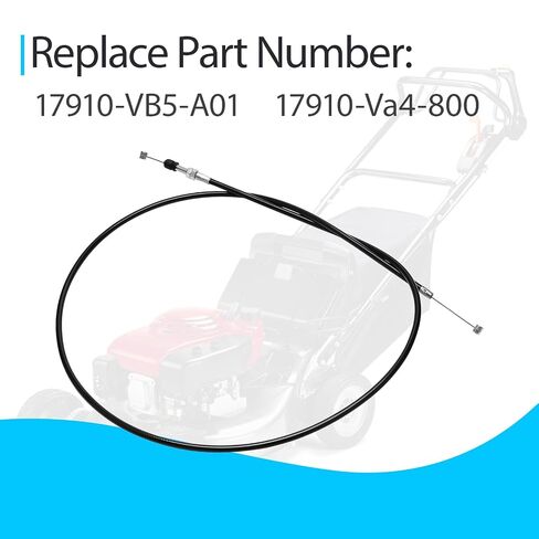 17910-VB5-A01 كابل خنق متوافق مع هوندا HRA214 HRA215 HRA216 HRC215 HRC215K1 HRC216 HRC316 HRC216K1 يستبدل 17910-VA4-800 in Kuwait