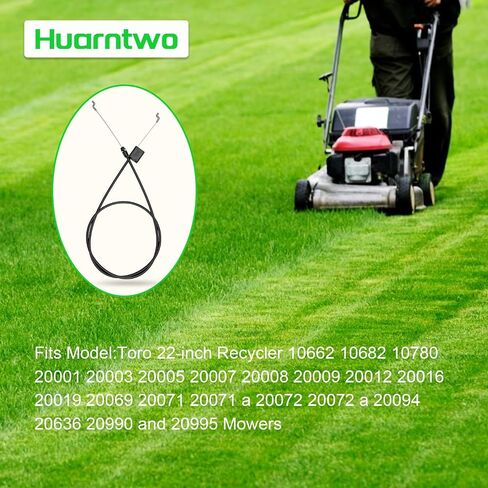 104-8677 كابل فرامل لـ Toro Recycler 22 بوصة كابل خانق 20001، 20003، 20005، 20007، 20009، 20012، 20016، 20071، 20072، يستبدل كابل التحكم 290-935 in Kuwait