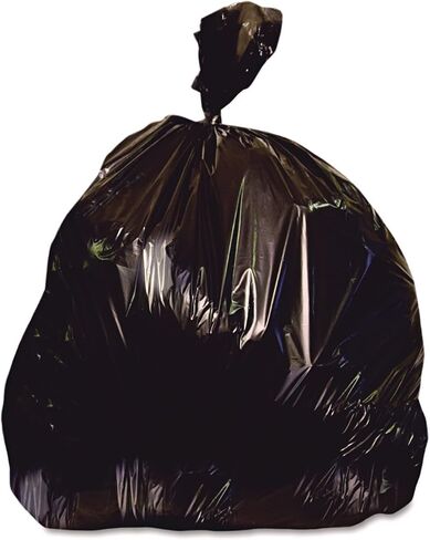 Heritage X6639QK Low-Density Repro Can Liner, 33 gal, 2 mil, 33 x 39, Black, 100/Carton in Kuwait