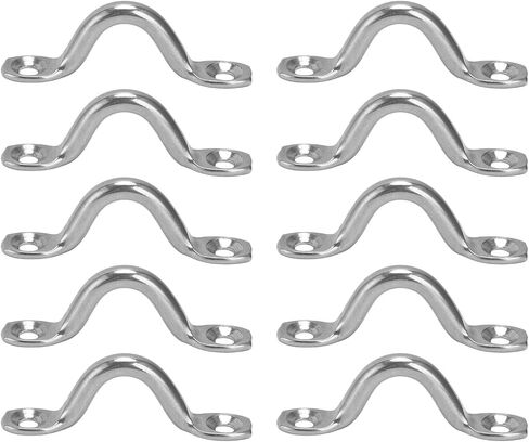 Marine Eye Straps Stainless Steel Boat Top Pad Eyes for Rope in Kuwait