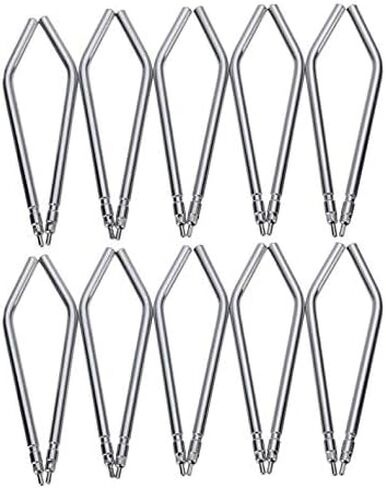50PCS Metal Syringe Nozzles Alloy Spray Tips Three Way Air Water Nozzles Tips in Kuwait