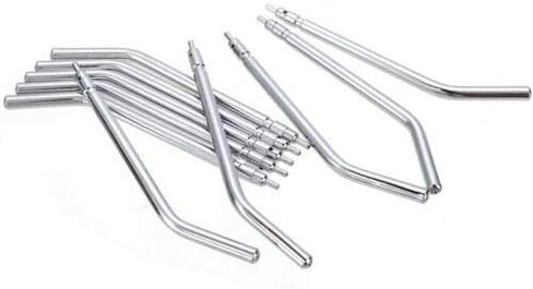 50PCS Metal Syringe Nozzles Alloy Spray Tips Three Way Air Water Nozzles Tips in Kuwait