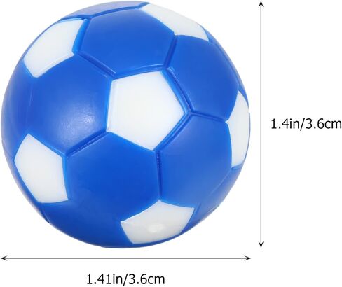 Veemoon 12 Pcs Foosball Balls Table Soccer, 1.42 Inch Plastic Multicolor, Replacements Multicolor Indoor Foosball Tabletop Game -Cup Professional & Family Use in Kuwait