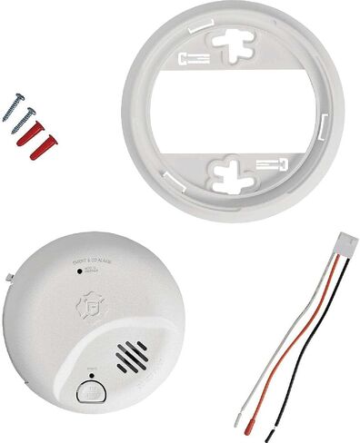 First Alert 10 Year Back Up Hard-Wired w/Battery Back-Up Ionization Smoke and Carbon Monoxide Detect in Kuwait