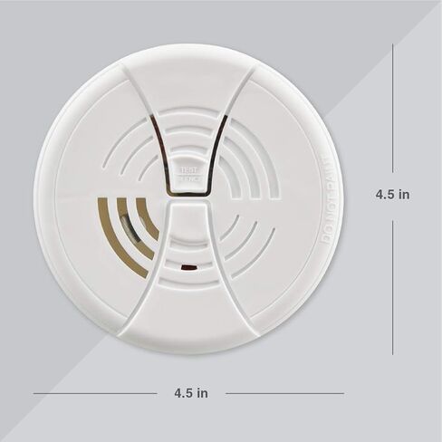 FIRST ALERT BRK FG250B Dual Ionization Smoke Alarm with 9-Volt Battery, 1", White in Kuwait