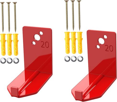4 Pack Fire Extinguisher Mounts & Brackets, Fire Extinguisher Wall Hook Holder Hanger for 20 lb fire Extinguisher Mount in Kuwait