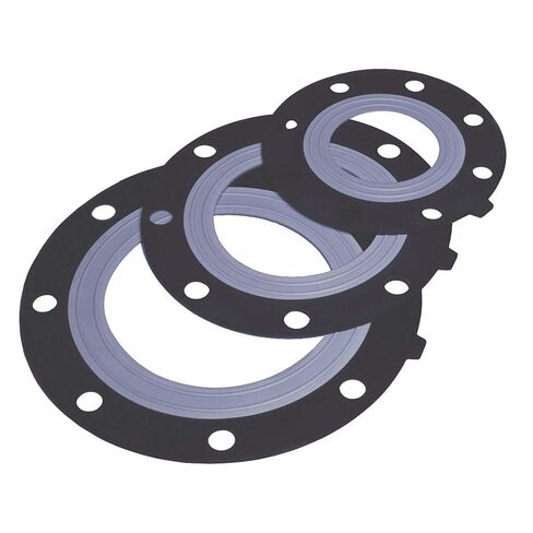 حشية AV ذات عزم دوران منخفض، EPDM مرتبط بـ PTFE، وجه كامل، حجم الأنبوب 4 بوصة، معرف 4.0 بوصة، OD 8.9 بوصة in Kuwait
