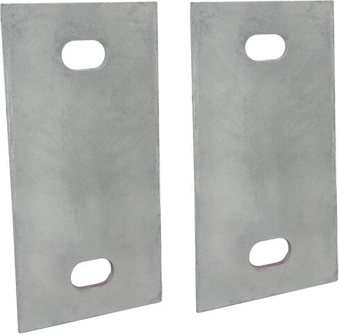 A.A Stationary Dock Washer Plate, 5" x 2-1/2" - Heavy-Duty Galvanized Steel in Kuwait