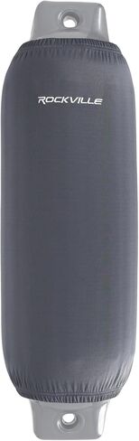 Rockville C8527G غطاء حاجز رمادي مقاس 8.5 × 27 بوصة، قماش مطاطي، مقاوم للأشعة فوق البنفسجية والتآكل، خياطة مزدوجة، يمكن غسله في الغسالة، قطعتان in Kuwait