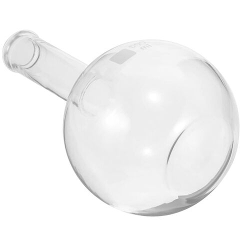500ml Long Neck Glass Distillation Flask Flat Bottom Chemistry Flask with Scale for Laboratory Experiments Scientific Glassware in Kuwait