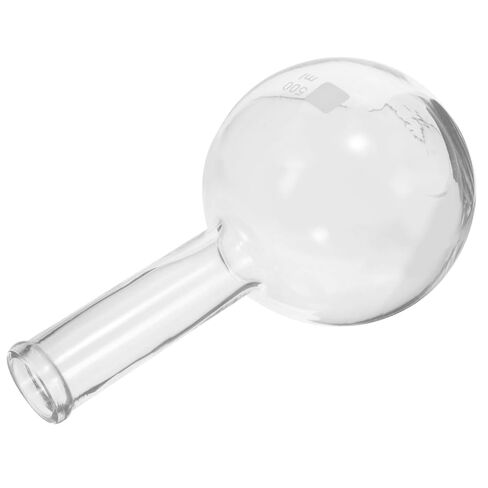 500ml Long Neck Glass Distillation Flask Flat Bottom Chemistry Flask with Scale for Laboratory Experiments Scientific Glassware in Kuwait