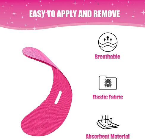 Mouth Tape for Sleeping Women 60 Count Gentle Pink Strip Tape C-8 in Saudi Arabia