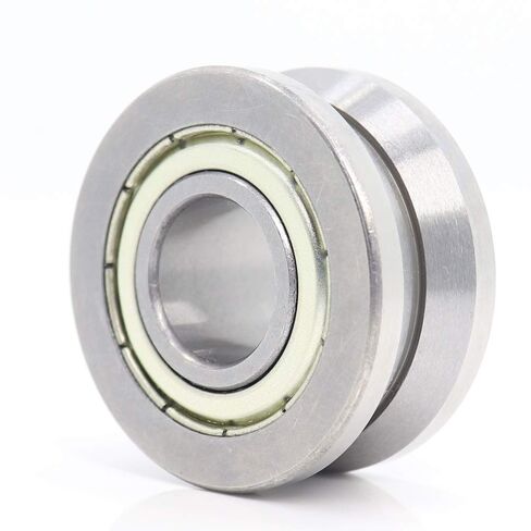 1pc LV202-40 ZZ Bearing Wheel 15x40x18mm LV Series V Groove Pulley Traces Walking Guide Rail Bearings Roller LV202/40ZZ in Kuwait