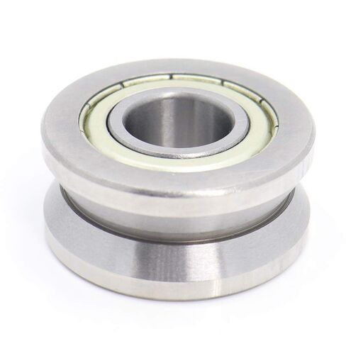1pc LV202-40 ZZ Bearing Wheel 15x40x18mm LV Series V Groove Pulley Traces Walking Guide Rail Bearings Roller LV202/40ZZ in Kuwait
