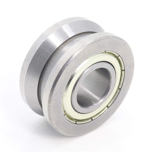 1pc LV202-40 ZZ Bearing Wheel 15x40x18mm LV Series V Groove Pulley Traces Walking Guide Rail Bearings Roller LV202/40ZZ in Kuwait