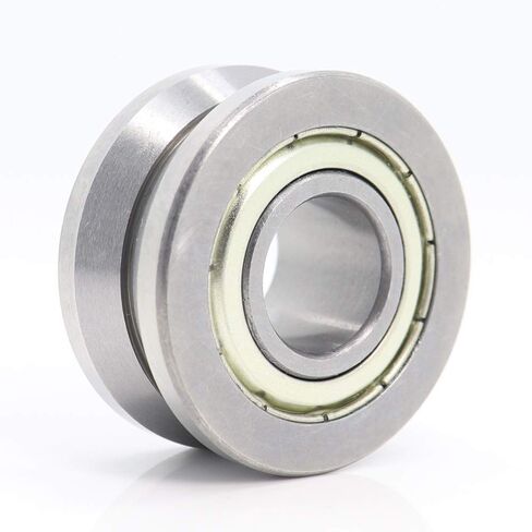 1pc LV202-40 ZZ Bearing Wheel 15x40x18mm LV Series V Groove Pulley Traces Walking Guide Rail Bearings Roller LV202/40ZZ in Kuwait