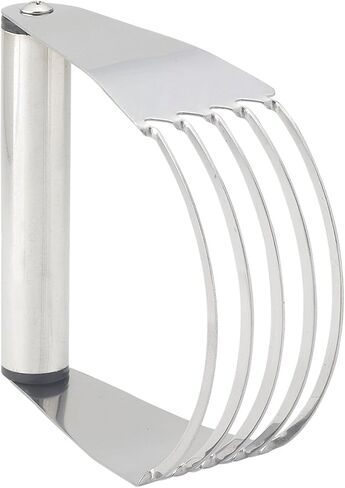 Mrs. Anderson's Baking Professional 5-Blade Pastry Cutter and Dough Blender, Stainless Steel Blades with Wood Handle in Saudi Arabia