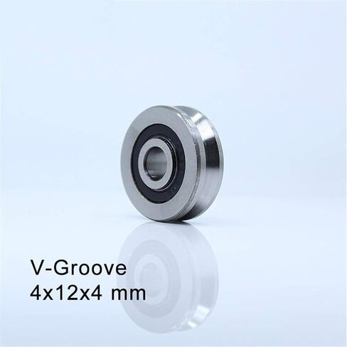 TMP1105 544162 V041204 V الأخدود مختومة كروي 4x12x4 مللي متر بكرة محامل العجلات V2/0.5 دليل المسار Rlooer الأسطوانة in Kuwait