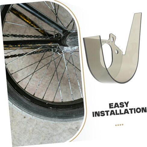 HANABASS 2pcs Bicycle Chain Guard Waterproof Plastic Bike Chain Cover for Mountain and Road Bikes from Oil and Dirt for Boys and Girls in Kuwait