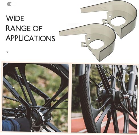 HANABASS 2pcs Bicycle Chain Guard Waterproof Plastic Bike Chain Cover for Mountain and Road Bikes from Oil and Dirt for Boys and Girls in Kuwait
