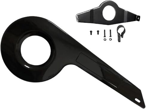 Bike Chain Cover, Bike Chain Guard Fit for 32-36 Teeth Universal Bicycle Chain Guard Kids Sturdy Bike Chain Cover for Bike Accessories Black, Bike Chain Guard, Standard in Kuwait