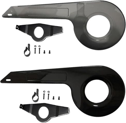 Bike Chain Cover, Bike Chain Guard Fit for 32-36 Teeth Universal Bicycle Chain Guard Kids Sturdy Bike Chain Cover for Bike Accessories Black, Bike Chain Guard, Standard in Kuwait