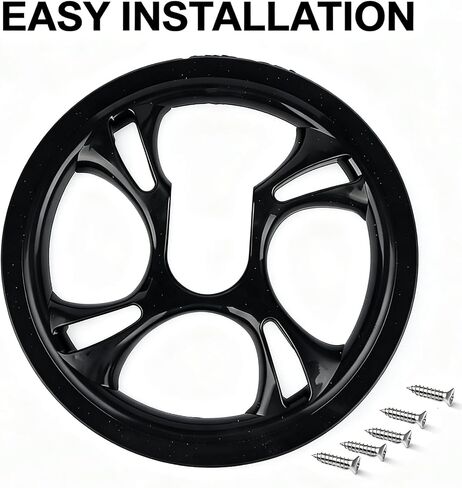 48-Teeth 4-Bolt Bicycle Chain Guard PC Plastic Bash Guard 4.7in Hole Spacing with Mounting Screws for Mountain Bike MTB Riding Pants Protection Black in Saudi Arabia