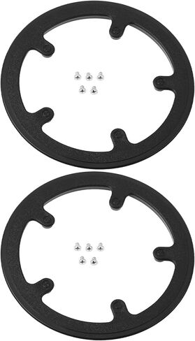 2Pcs 5-Hole 40 Teeth Bike Chain Guard Chain Guide Frame Wrap Protector in Kuwait