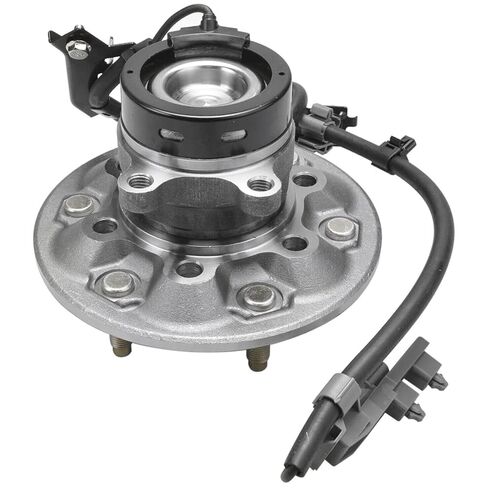 Detroit Axle - محور الحامل العجلات الأمامية للفترة 2004-2007 Nissan Armada Pathfinder Titan Infiniti QX56 ، 2005 2006 Wheel Bearing Hub Assembly Assembly in Kuwait