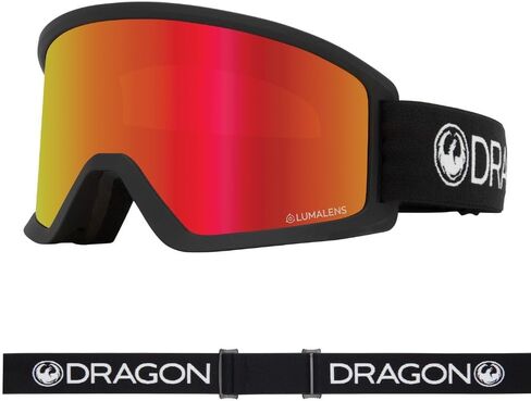 DX3 OTG With Ion Lens Snow Goggles - Black/Red Ion in Kuwait