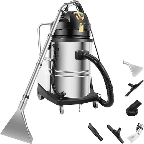 آلة تنظيف السجاد التجارية سعة 60 لتر، غسالة فراغية، 2110 وات، آلة تنظيف السجاد الاحترافية in Kuwait