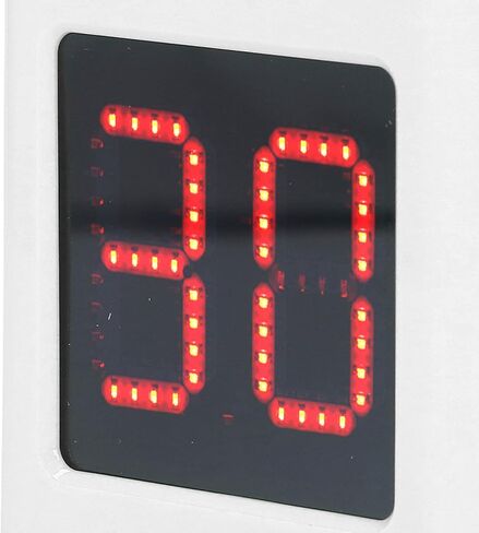 Cube Timer ABS 3 Buttons 1.4in 4 Sided Digital Countdown Stopwatch for Private Poker Chess Casinos Timer (White) in Kuwait