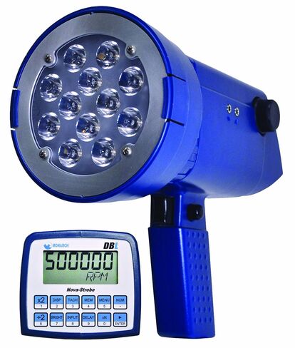 Monarch Nova-Strobe DBL LED ستروبوسكوب محمول، مع شهادة معايرة NIST، 9 بوصة طول × 3.66 بوصة عرض × 3.56 بوصة ارتفاع in Kuwait