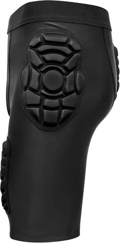 Padded Shirt Compression Shorts & Soft Shell Rugby Helmet with Chest, Rib, Shoulder, Head ,Back Protector in Kuwait